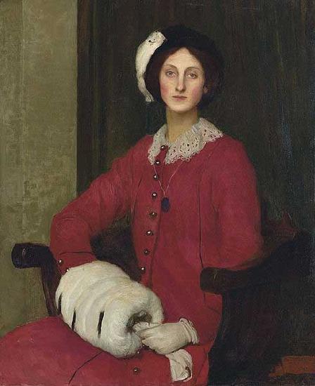 George Spencer Watson Portrait of Hilda Spencer Watson